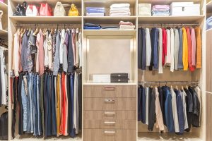 Organized closet