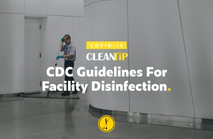 CDC guidelines for facility disinfection